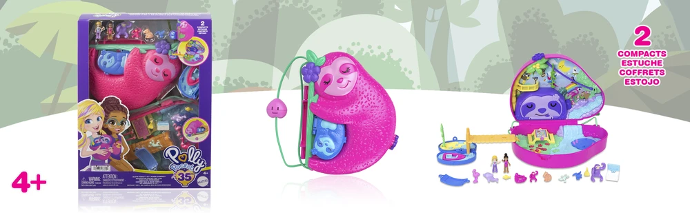 Mattel „Polly Pocket“ tinginuko pramogų rinkinys