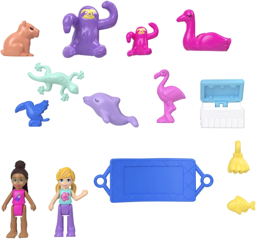 Mattel „Polly Pocket“ tinginuko pramogų rinkinys