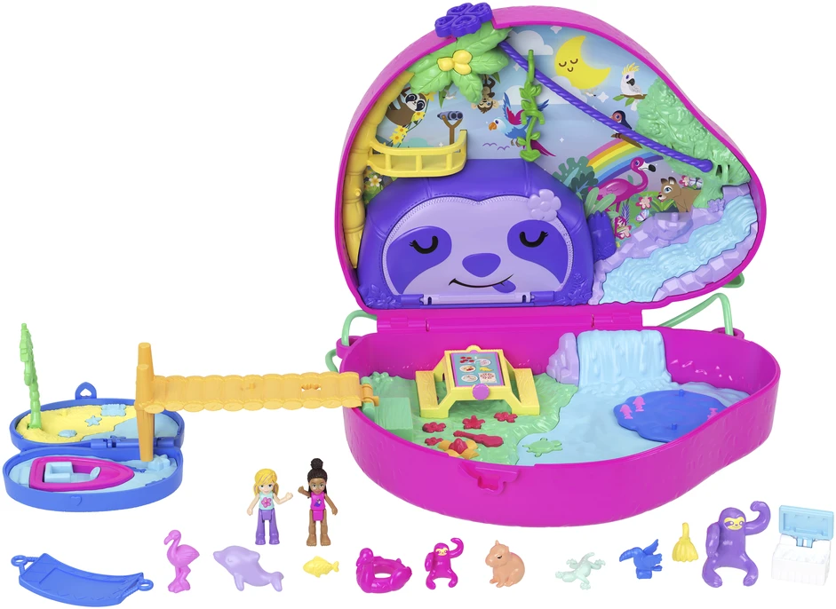 Mattel „Polly Pocket“ tinginuko pramogų rinkinys
