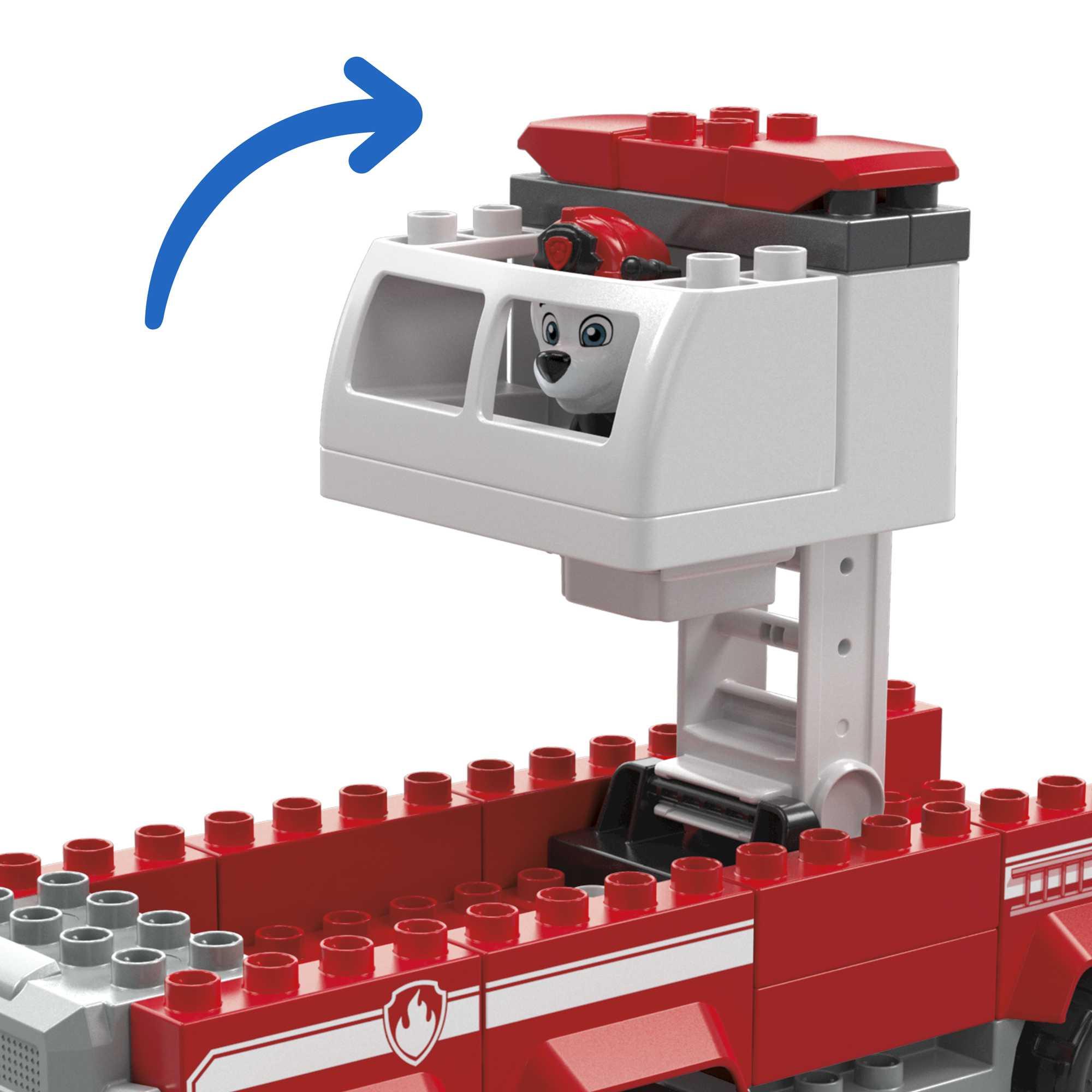 Pow Patrol Mega Bloks rinkinys „Maršalo gaisrinės sunkvežimis“
