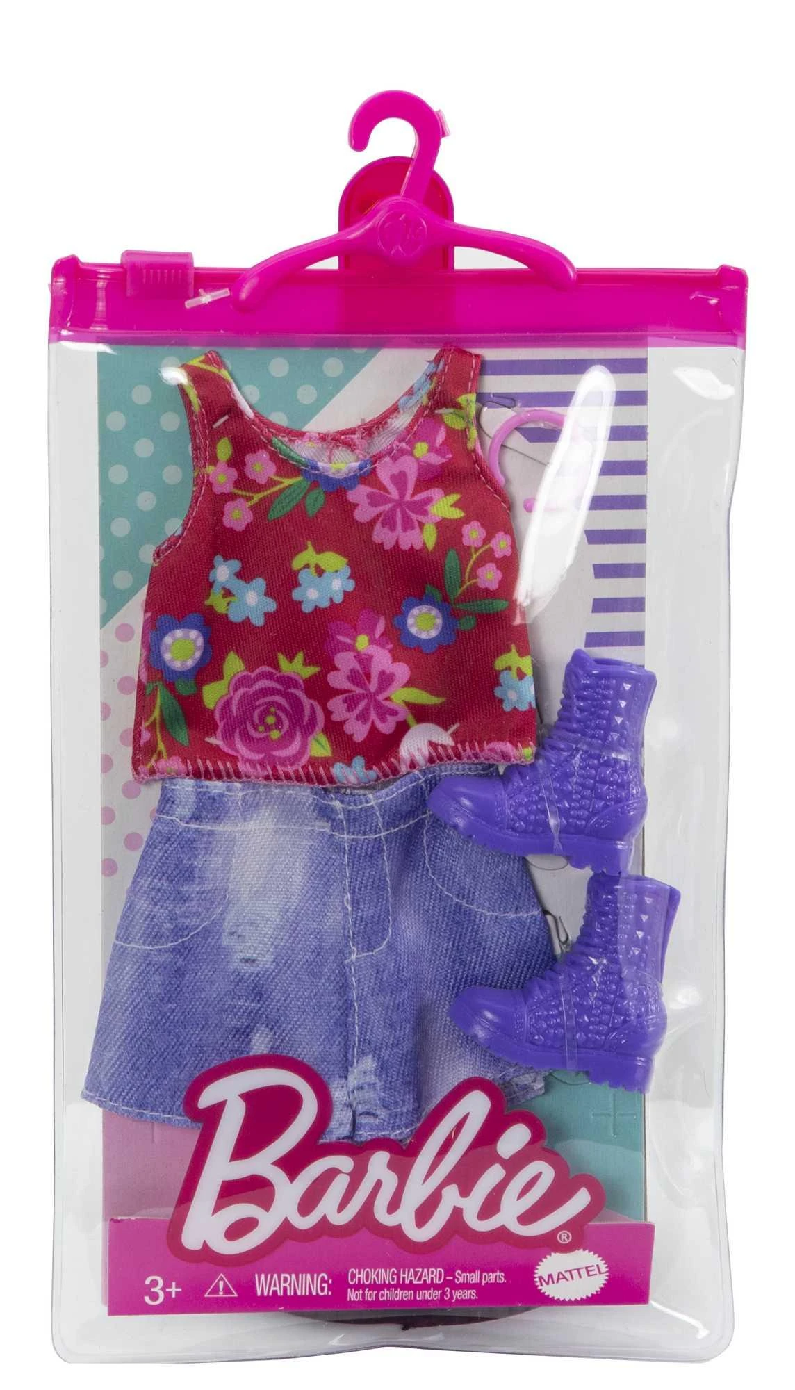 Mattel Puošnūs Barbės rūbai + aksesuarai 2021
