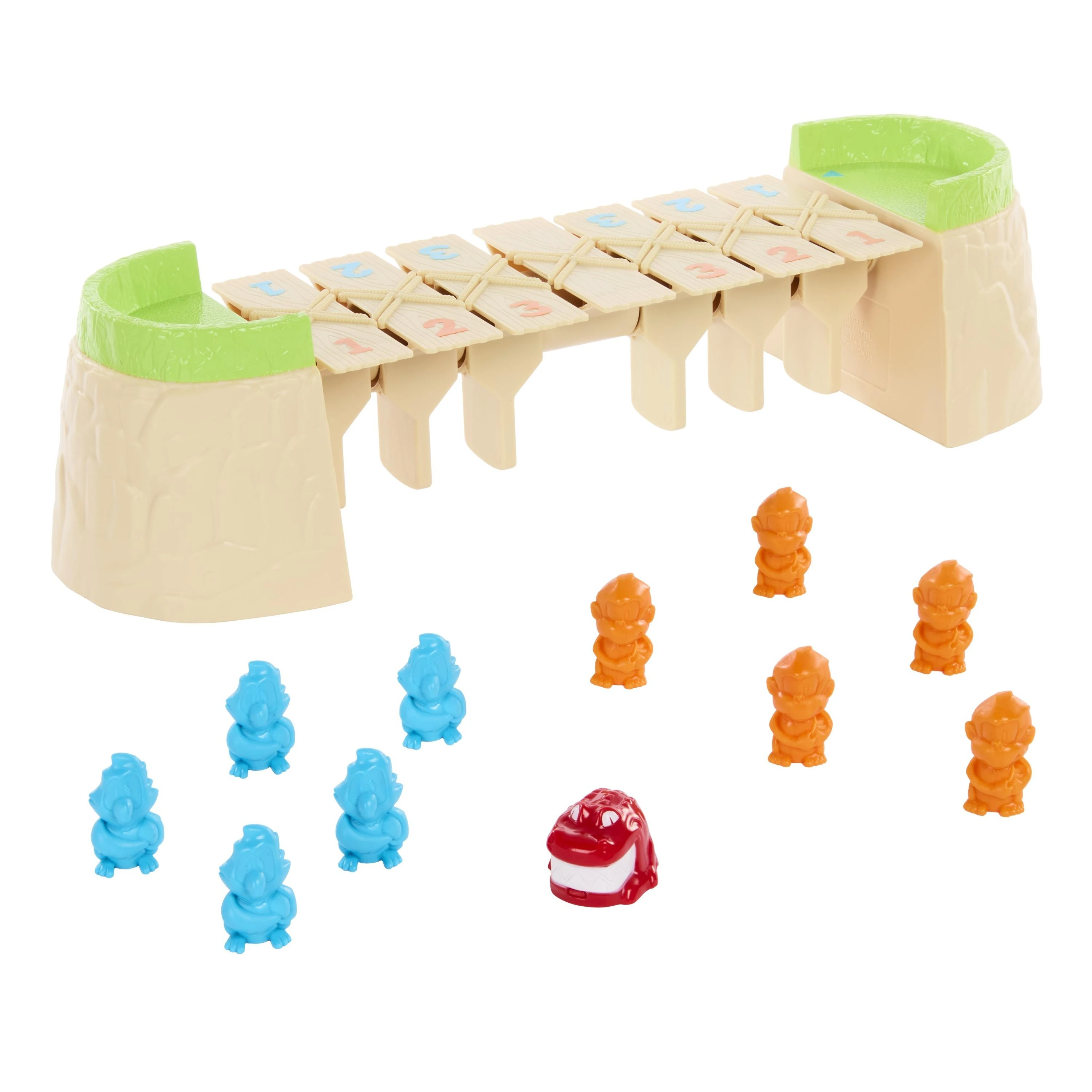 MATTEL GAMES Stalo žaidimas „Išdykęs krokodilas“
