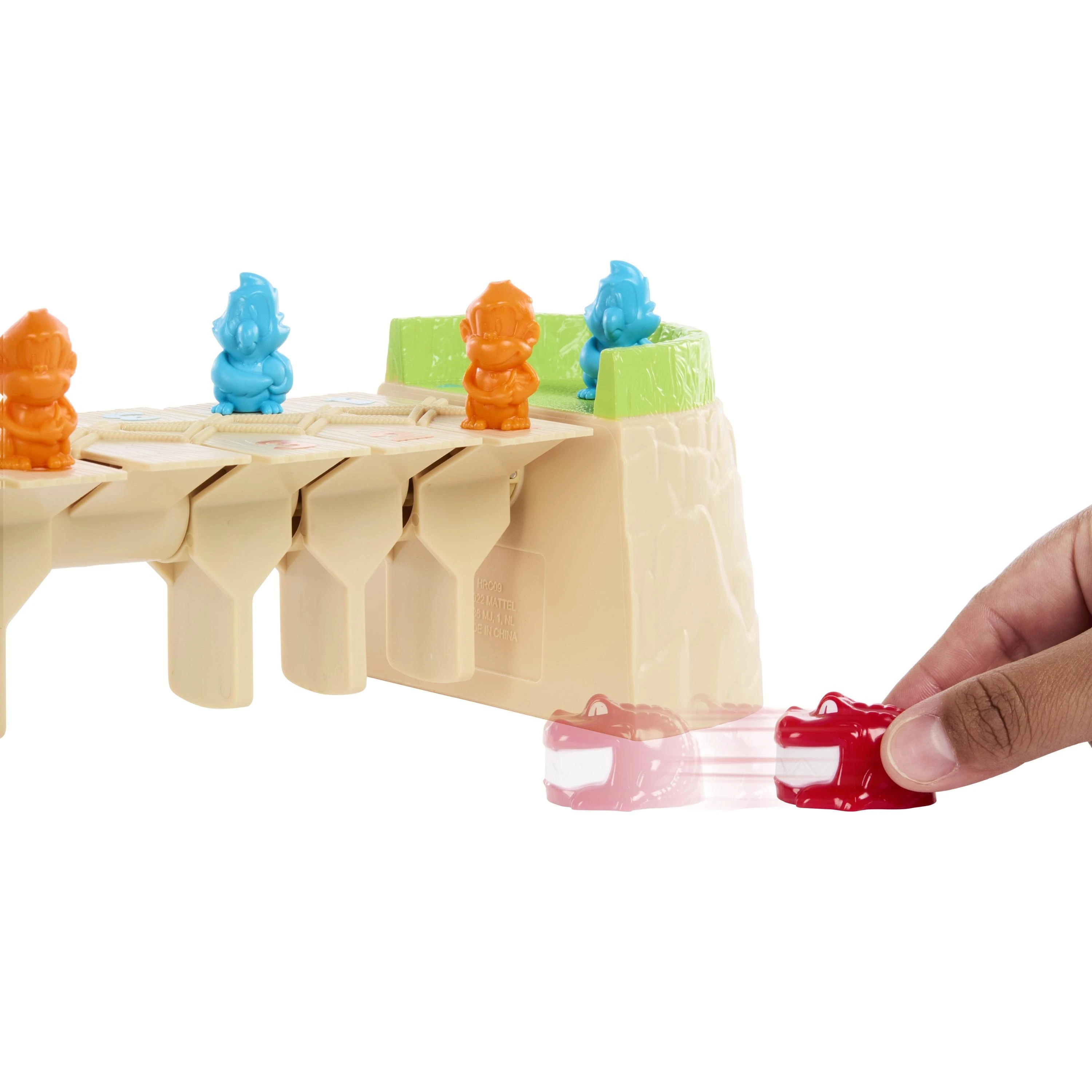 MATTEL GAMES Stalo žaidimas „Išdykęs krokodilas“
