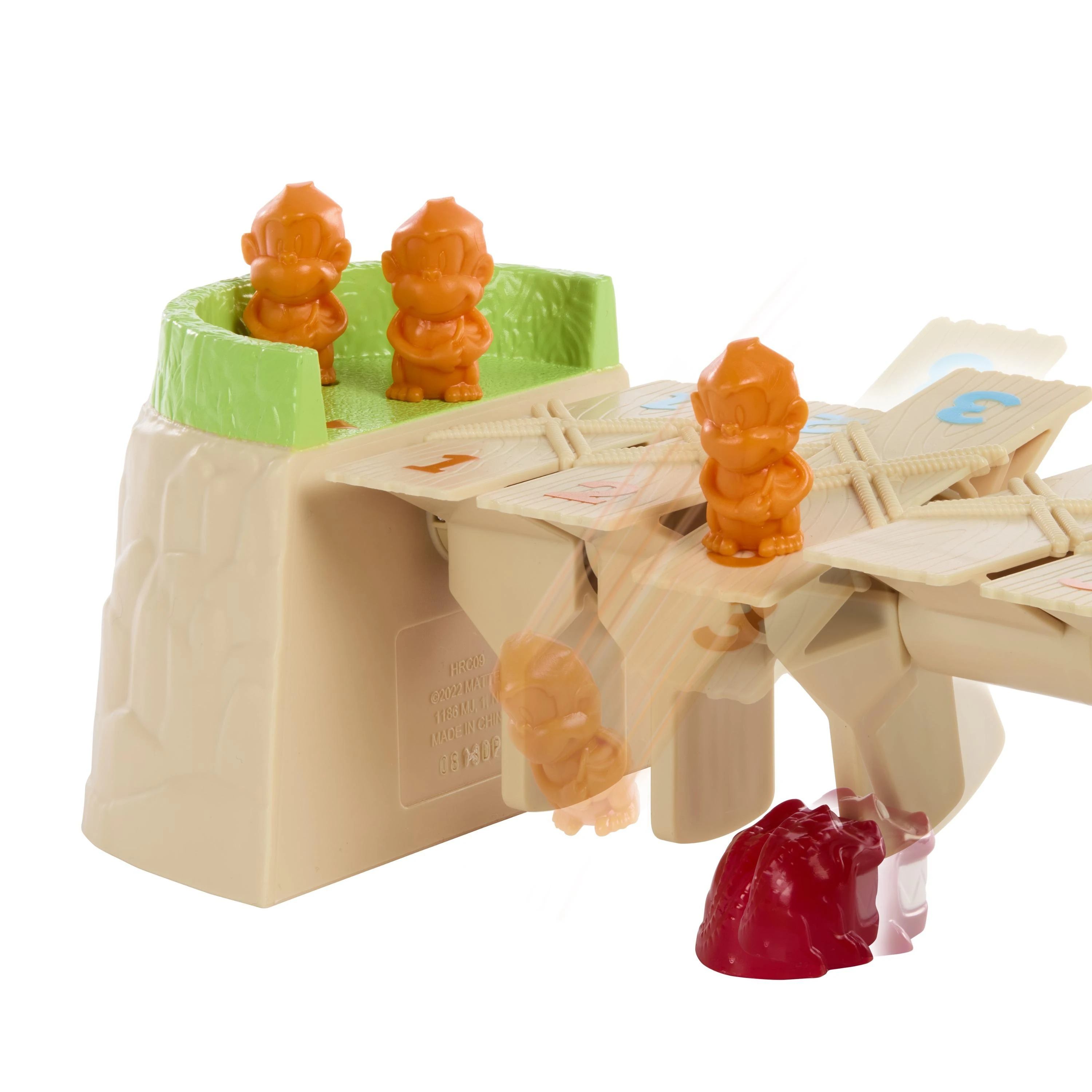 MATTEL GAMES Stalo žaidimas „Išdykęs krokodilas“