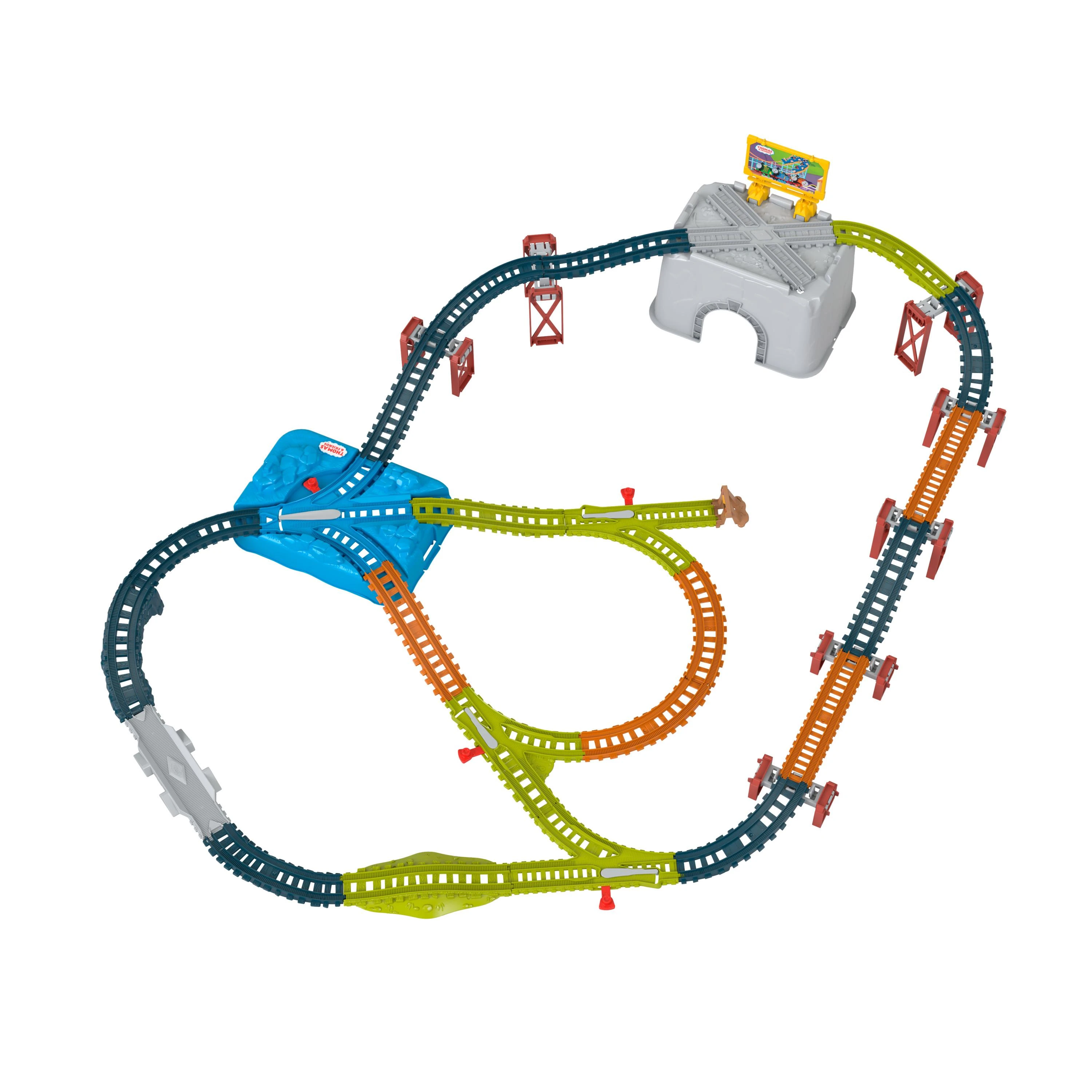 Mattel THOMAS AND FRIENDS rinkinys – Bėgiai dėžėjė (HNP81)