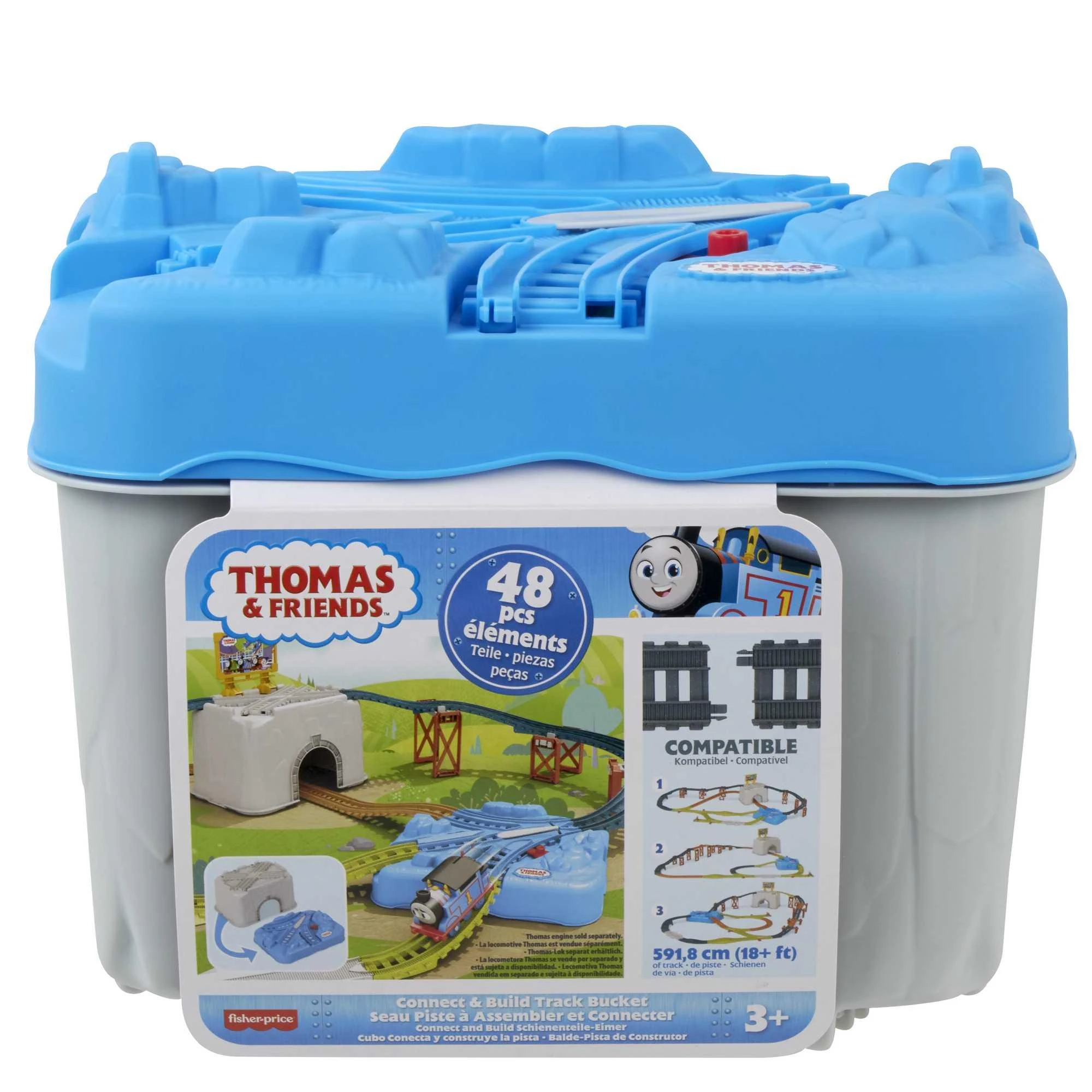 Mattel THOMAS AND FRIENDS rinkinys – Bėgiai dėžėjė (HNP81)