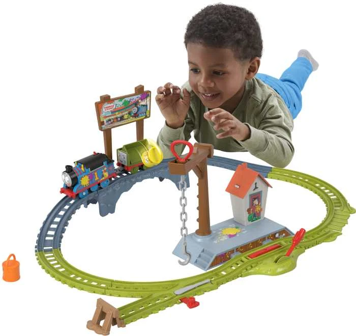 Mattel Thomas and Friends rinkinys „Dažų pristatymas“ aprašymas - Prekės nuotrauka