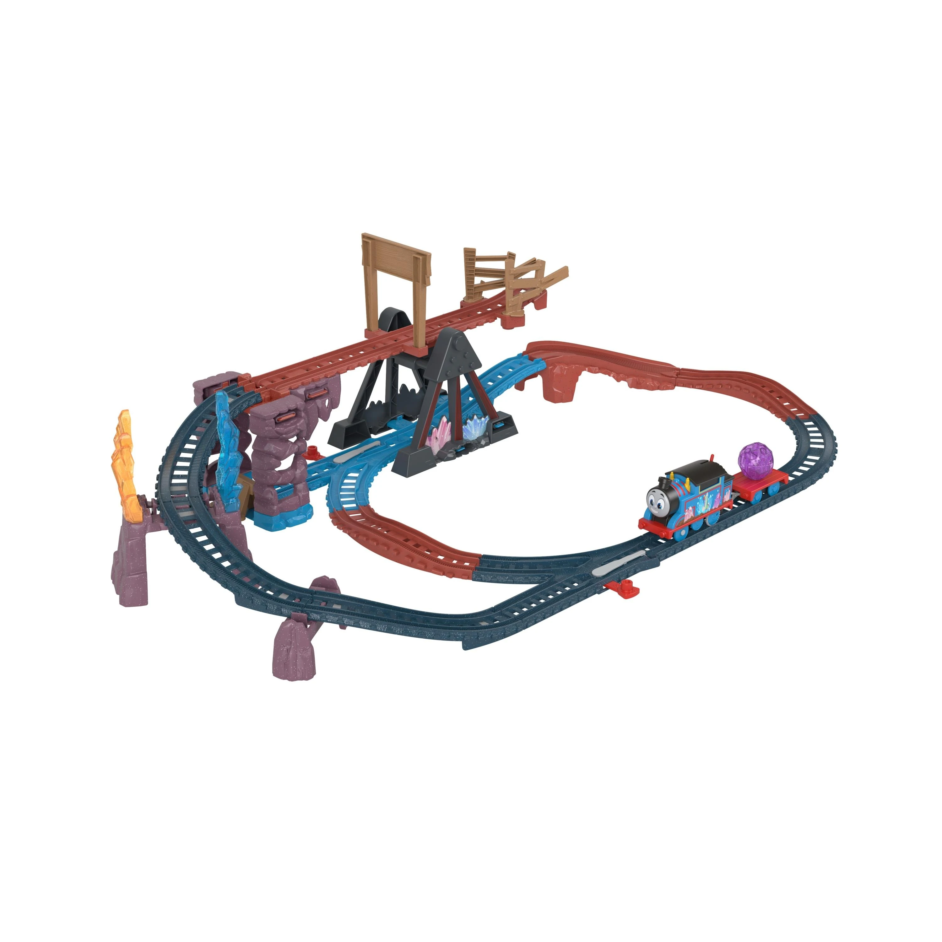 THOMAS & FRIENDS Rinkinys „Kristalų urvo nuotykiai“