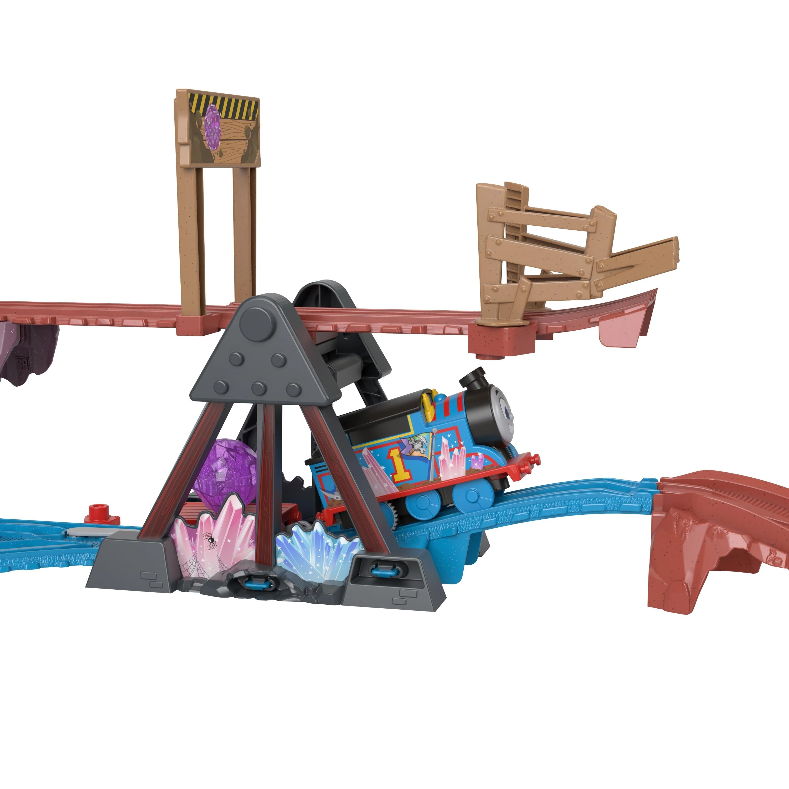 THOMAS & FRIENDS Rinkinys „Kristalų urvo nuotykiai“