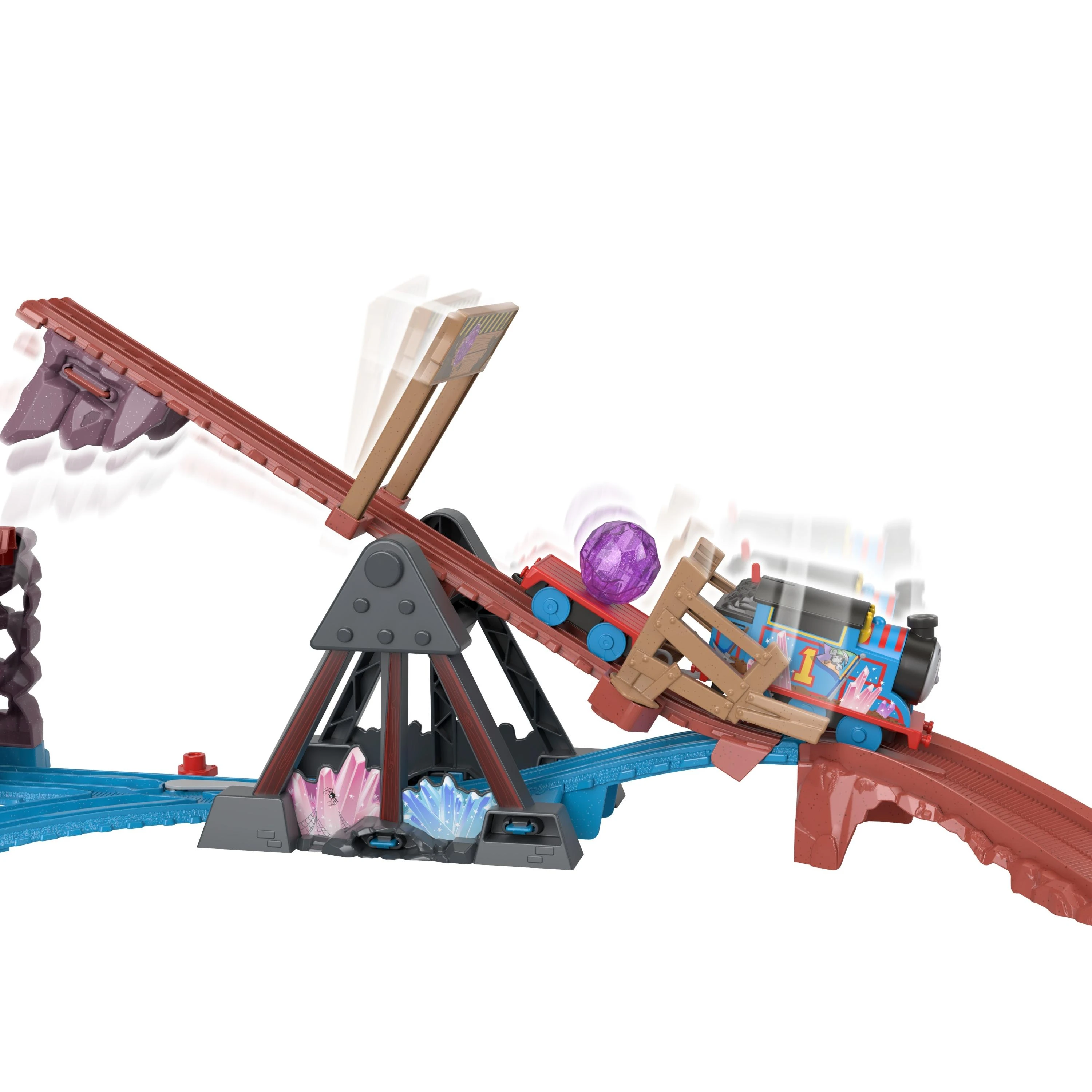 THOMAS & FRIENDS Rinkinys „Kristalų urvo nuotykiai“