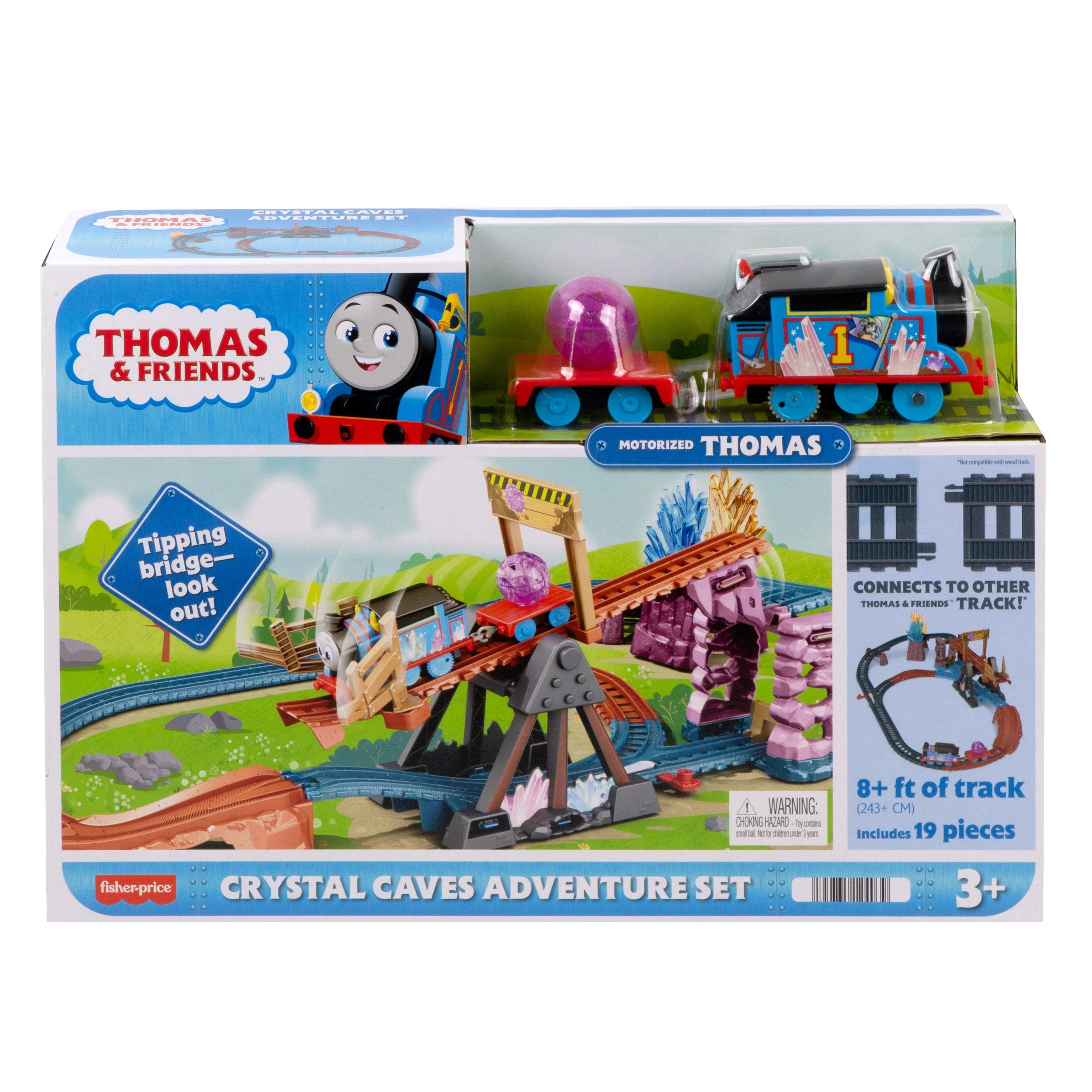 THOMAS & FRIENDS Rinkinys „Kristalų urvo nuotykiai“
