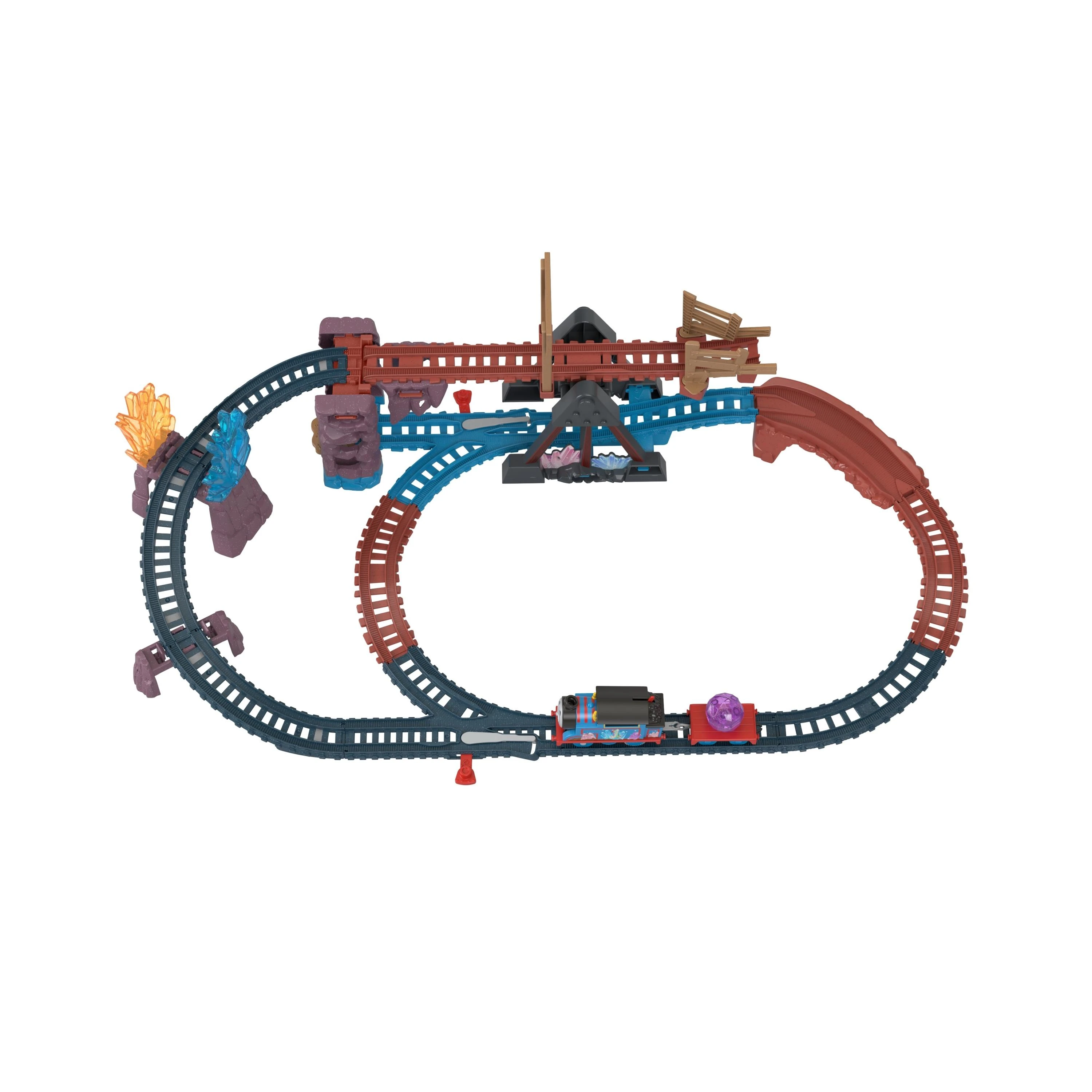 THOMAS & FRIENDS Rinkinys „Kristalų urvo nuotykiai“