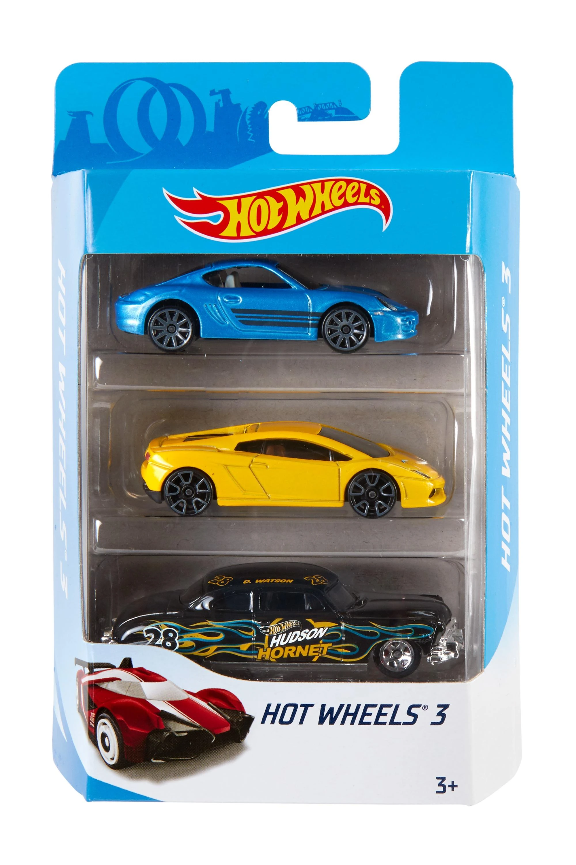 Mattel HOT WHEELS trijų automobilių rinkinys, K5904