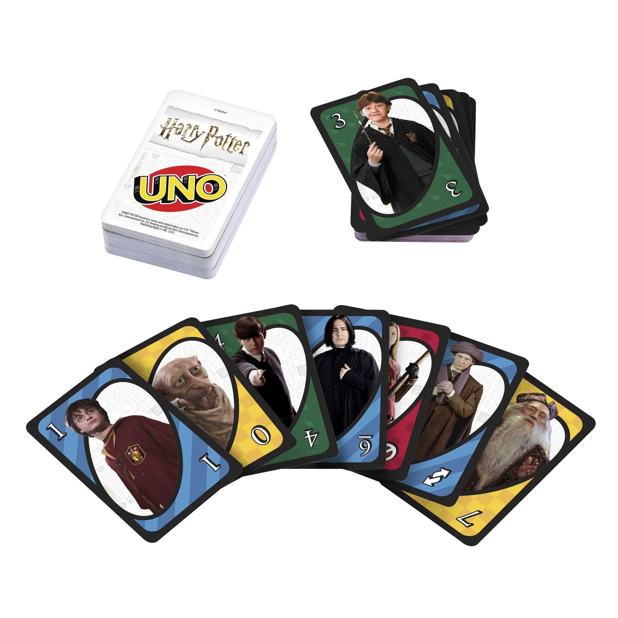 Mattel UNO kortos Harry Potter
