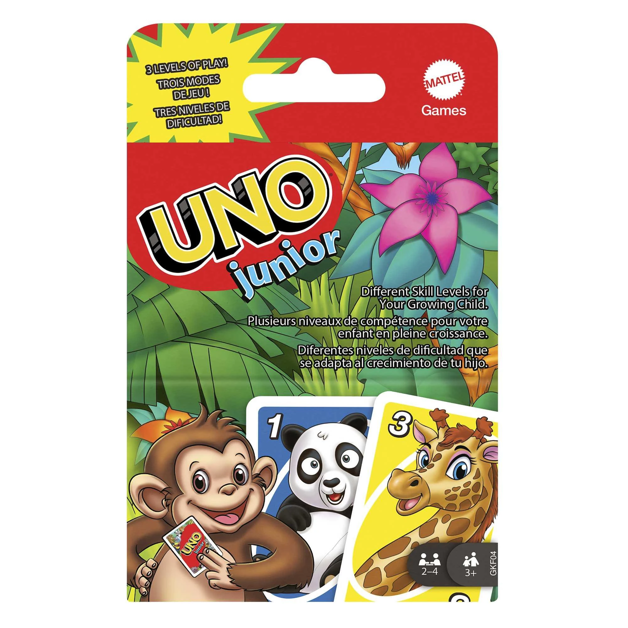 Mattel Uno kortos mažiesiems