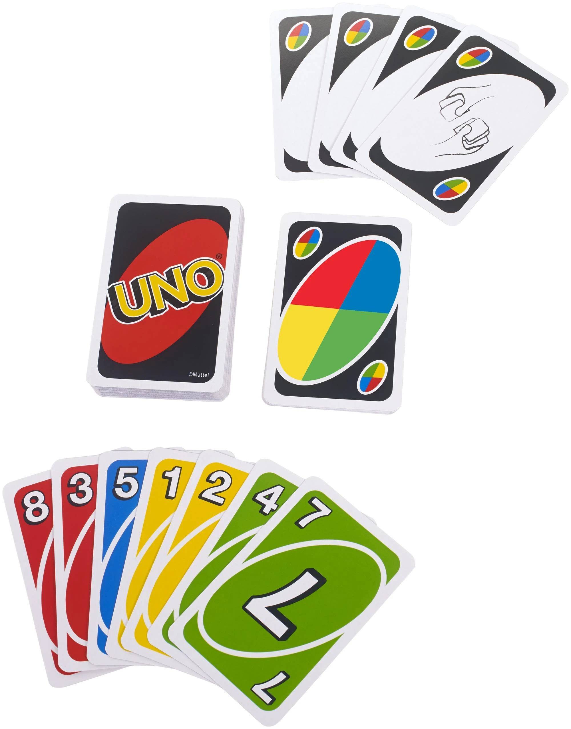 Mattel Kortų žaidimas UNO