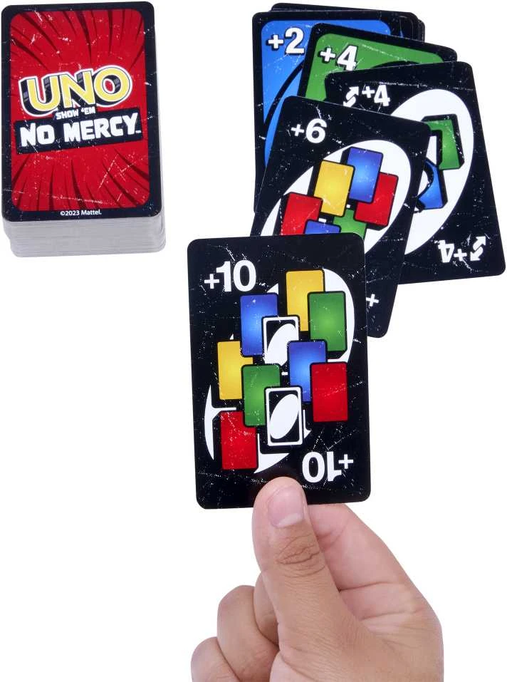 Mattel UNO Show 'Em No Mercy kortų žaidimas