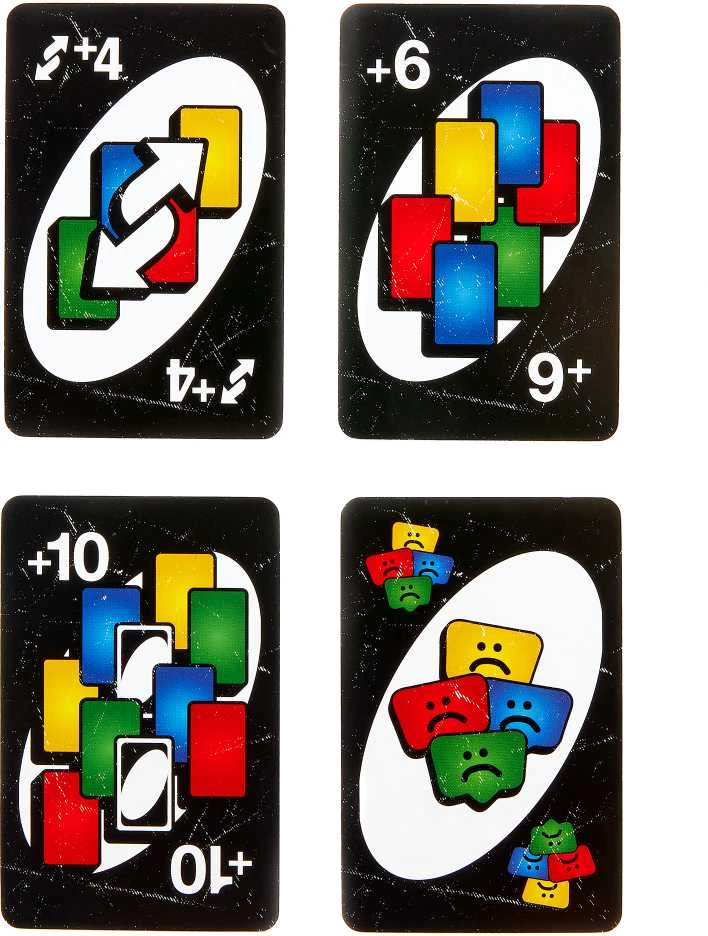 Mattel UNO Show 'Em No Mercy kortų žaidimas