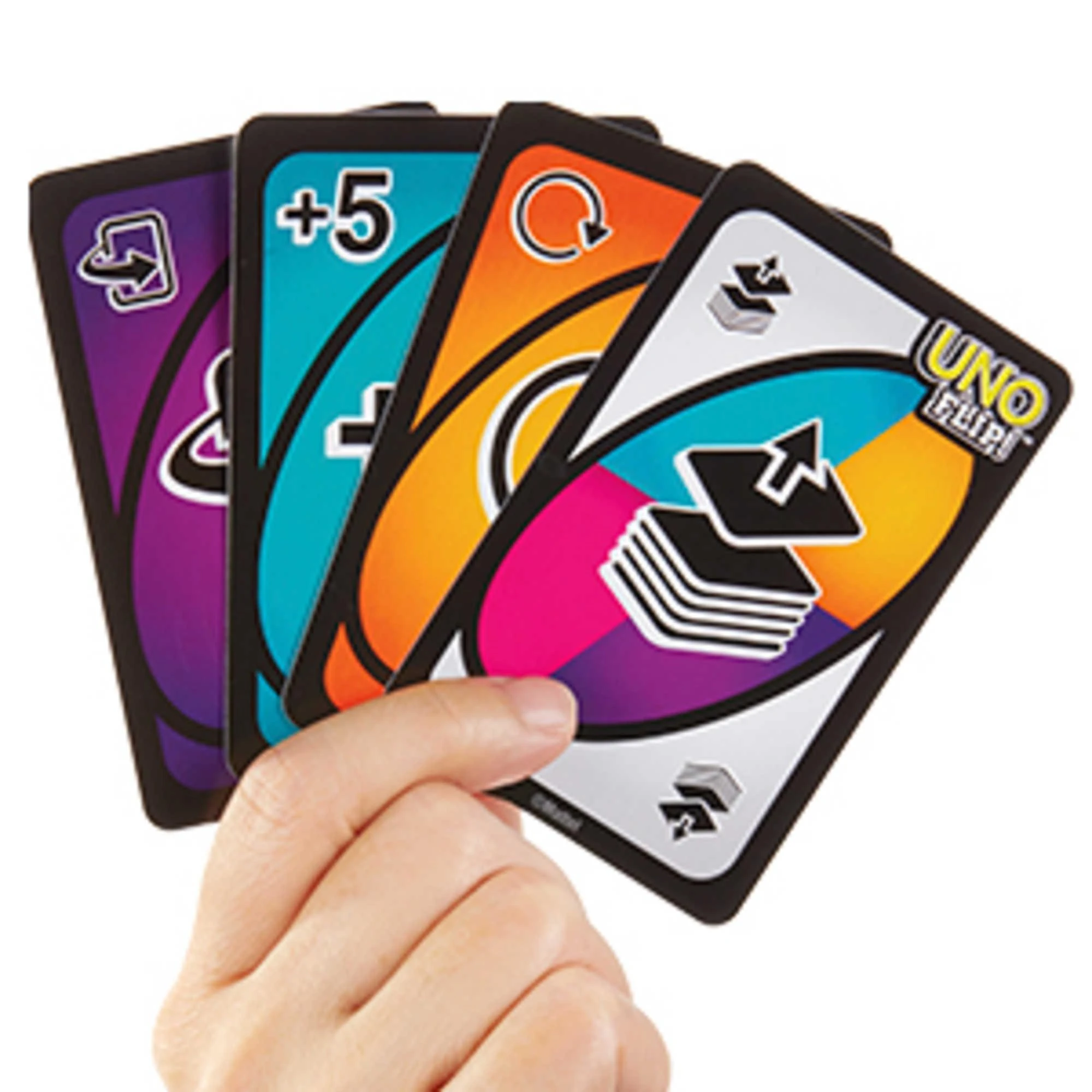 Mattel UNO žaidimas su dvipusėmis kortomis, GDR44
