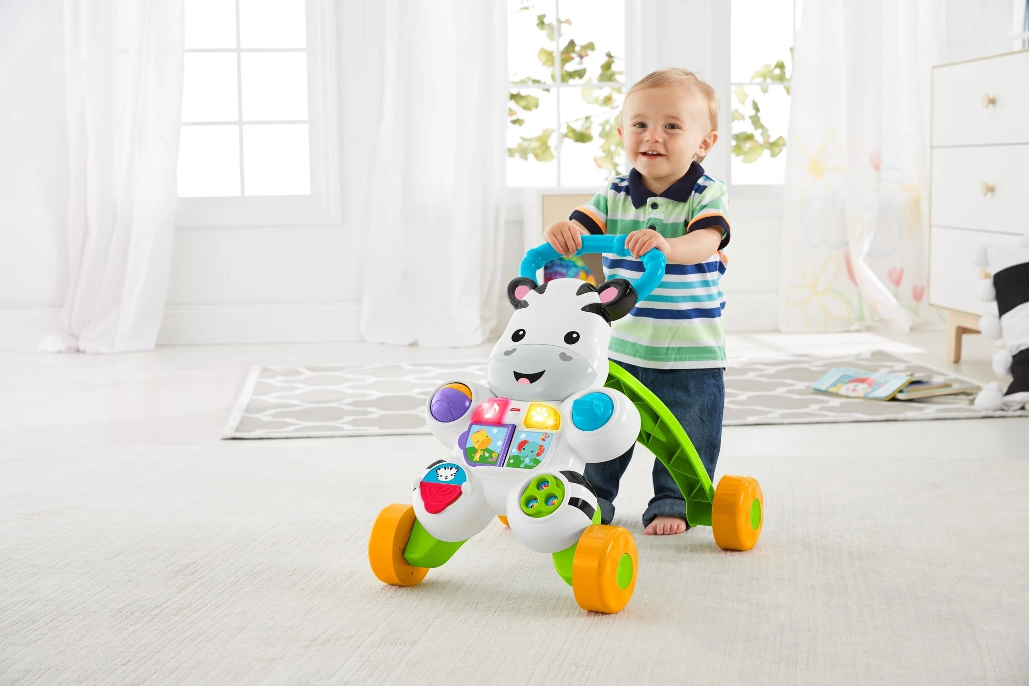 Fisher price Vaikštukas-paspirtukas - Zebriukas