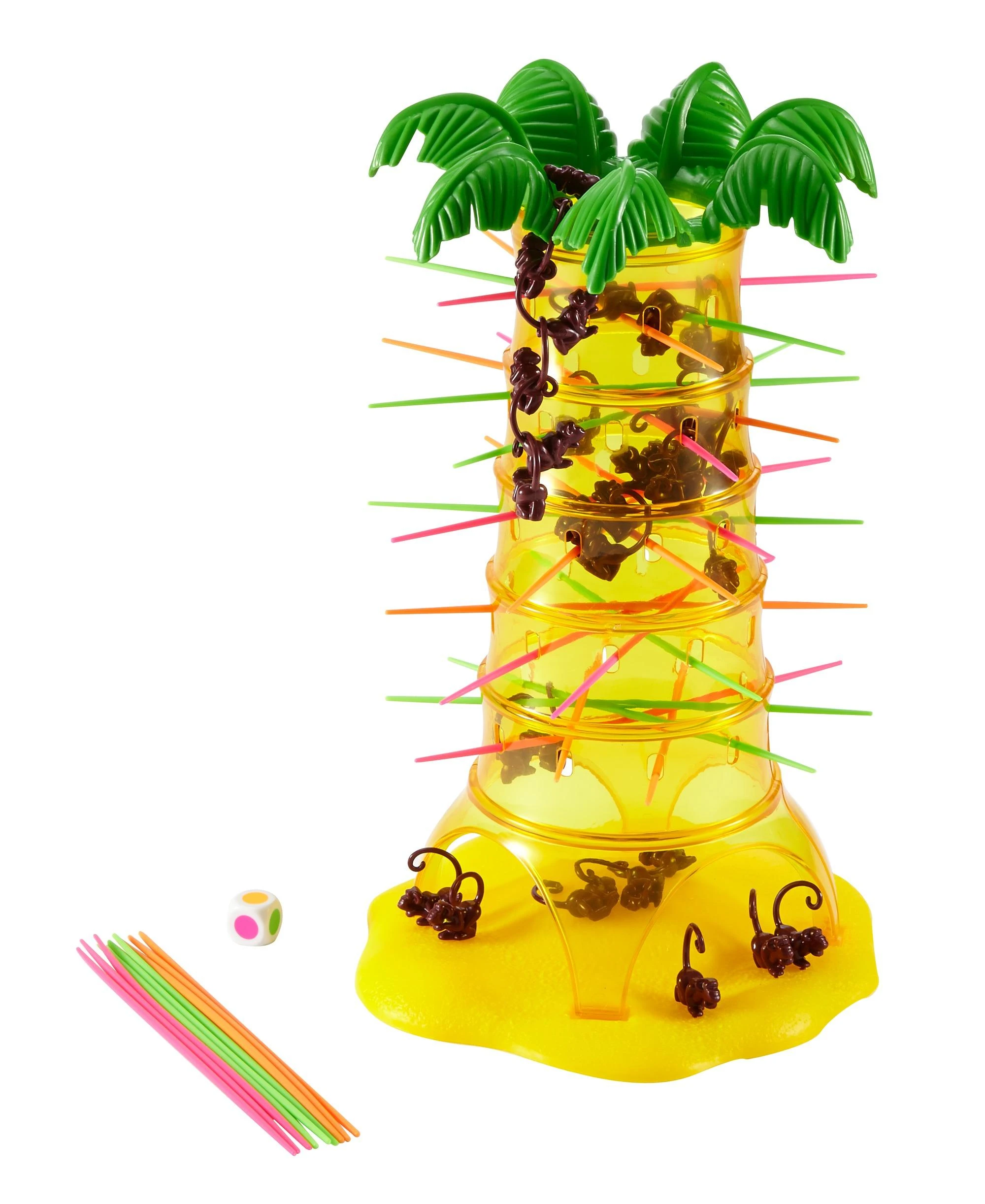 Mattel stalo žaidimas Beždžionėlės akrobatės Tumblin' Monkeys 52563