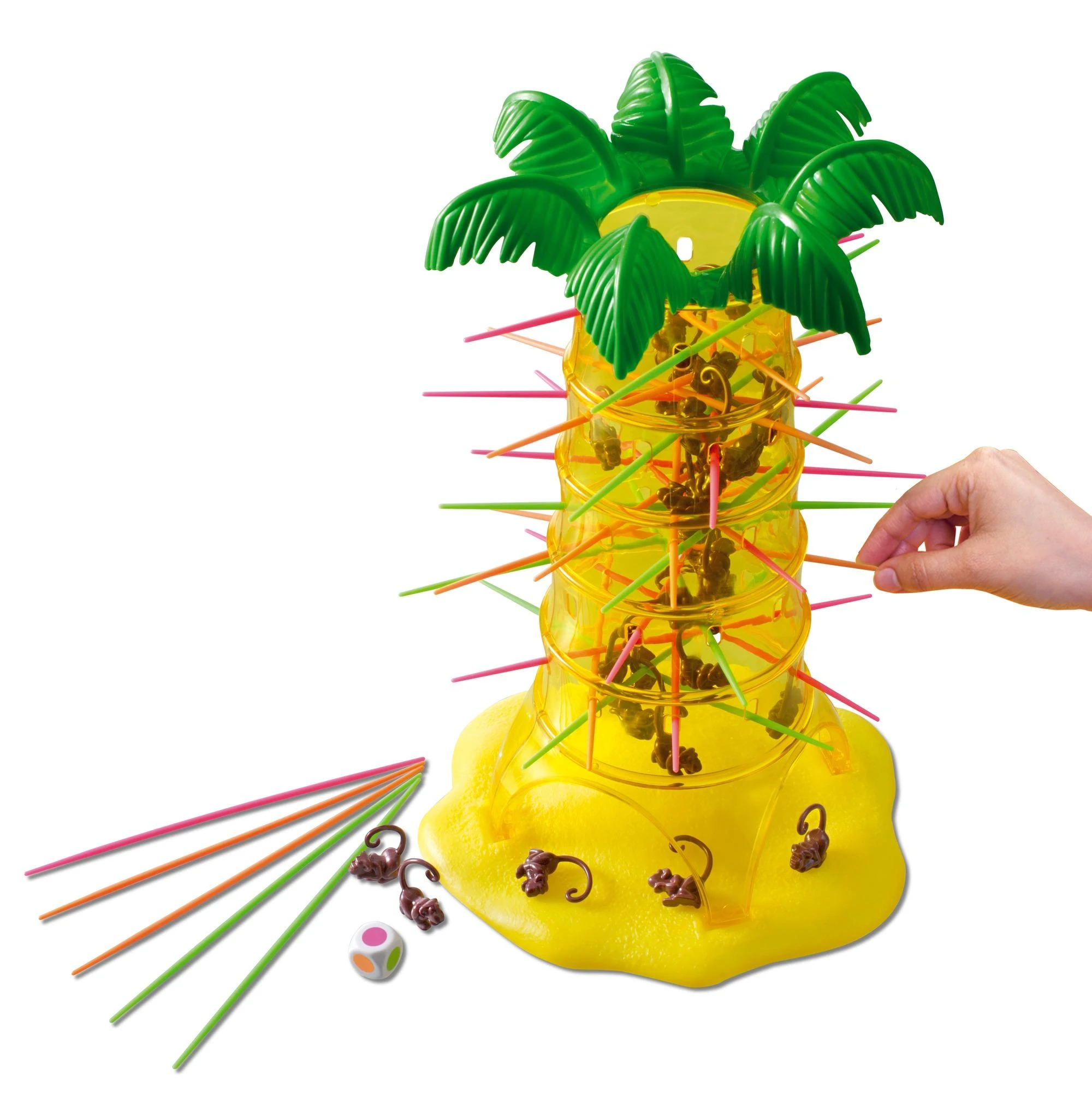 Mattel stalo žaidimas Beždžionėlės akrobatės Tumblin' Monkeys 52563