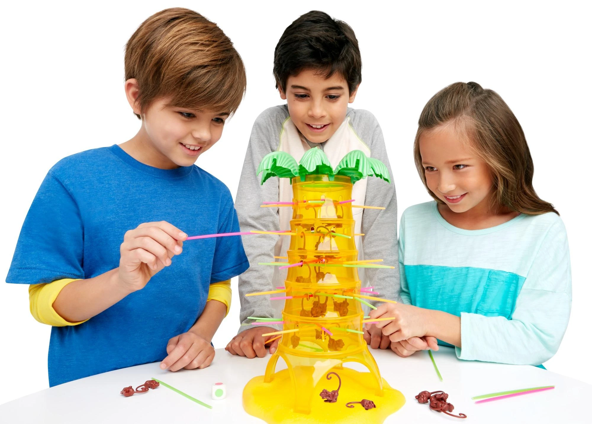 Mattel stalo žaidimas Beždžionėlės akrobatės Tumblin' Monkeys 52563