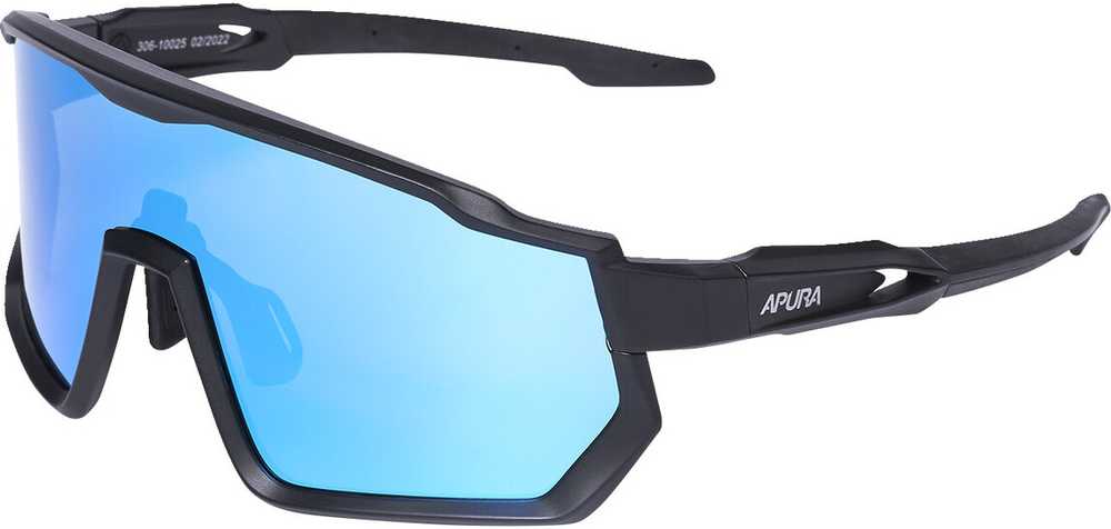Akiniai APURA Shield 663 juodi