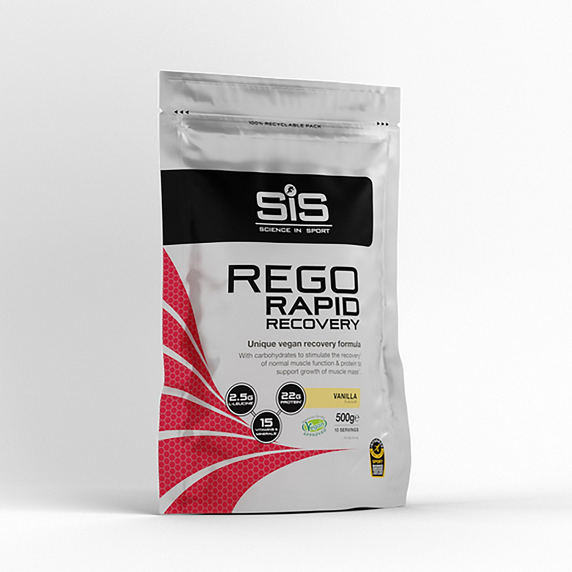 Science In Sport Sportinis maistas milteliais SiS Rego Rapid Recovery Vanila 500g