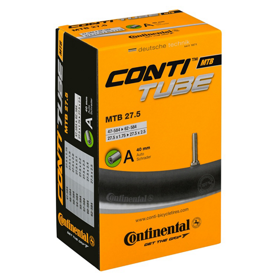 CONTINENTAL Dviračio kamera 27.5 x 1.75/2.50 Schrader ventilis