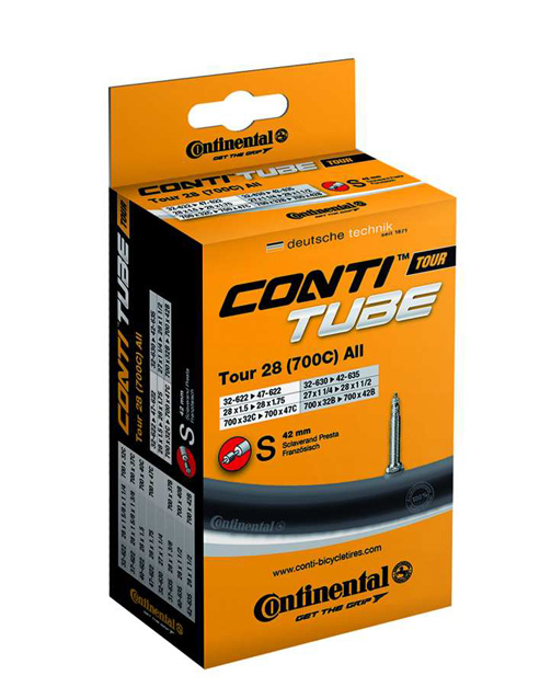 CONTINENTAL Dviračio kamera 27.5 x 1.75/2.50 Schrader ventilis