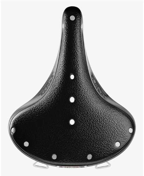 Dviračio balnas Brooks B 66 juodas 205x100mm