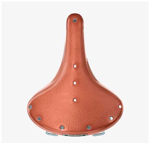 Dviračio balnas Brooks B 67 rudas 205x73mm