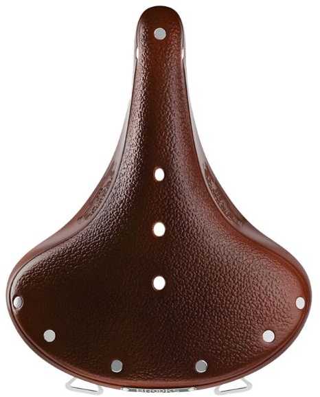 Dviračio balnas Brooks B66 Short tamsiai rudas 240x205x100mm