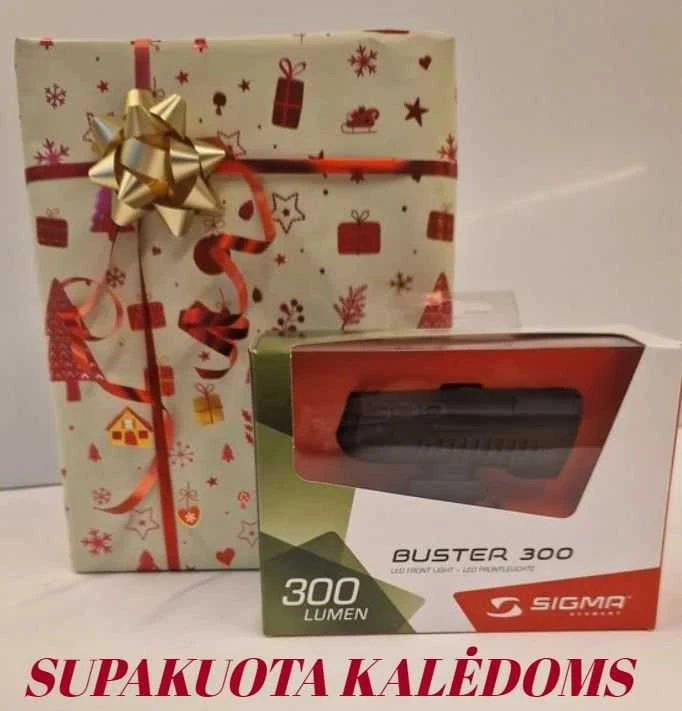 Priekinė lempa Sigma Buster 300 USB