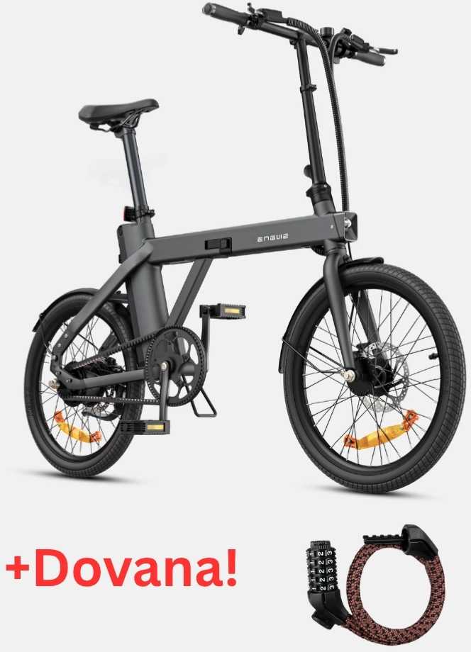 Dviratis 20" elektrinis Engwe P20 juodas