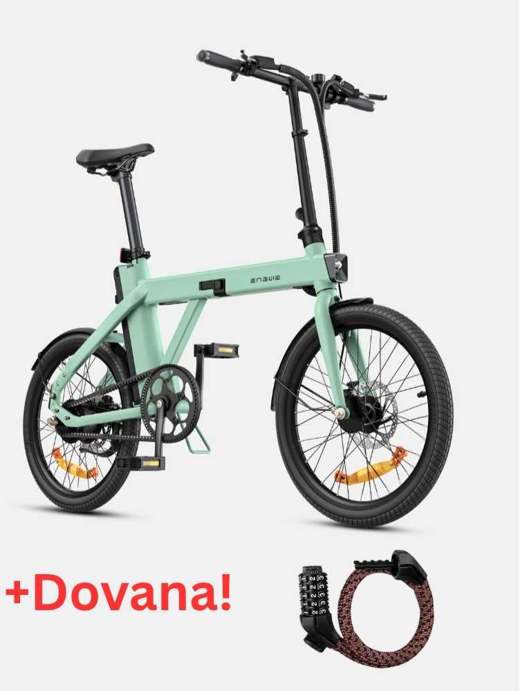 Dviratis 20" elektrinis Engwe P20 žalias