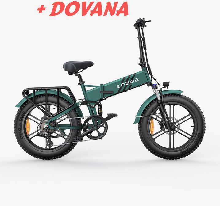 Dviratis 20" elektrinis Engwe Engine PRO 2.0 žalias