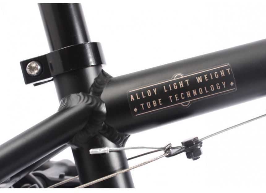 Dviratis 20 KHE BMX BLACKJACK AL juodas