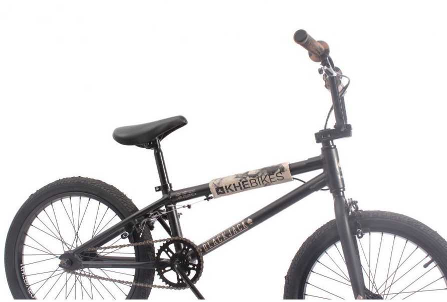 Dviratis 20 KHE BMX BLACKJACK AL juodas