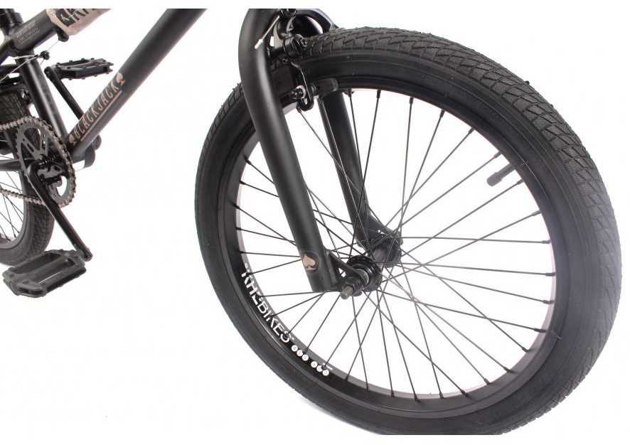 Dviratis 20 KHE BMX BLACKJACK AL juodas