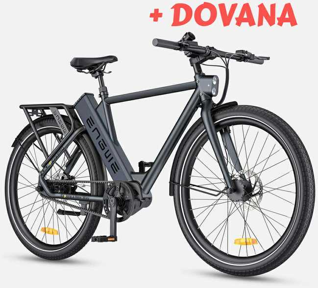 Dviratis 27,5" elektrinis Engwe P275 Pro juodas
