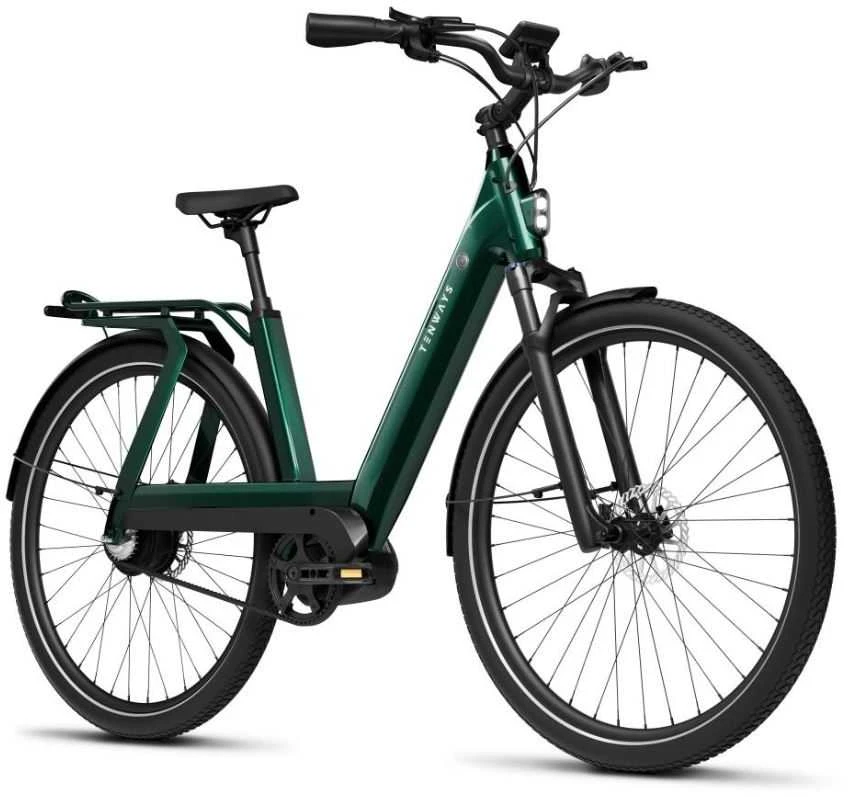 None Dviratis 28" elektrinis Tenways AGO T 250Wh unisex žalias 48cm one size