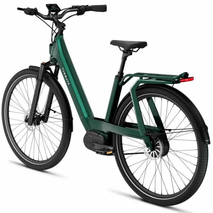 None Dviratis 28" elektrinis Tenways AGO T 250Wh unisex žalias 48cm one size