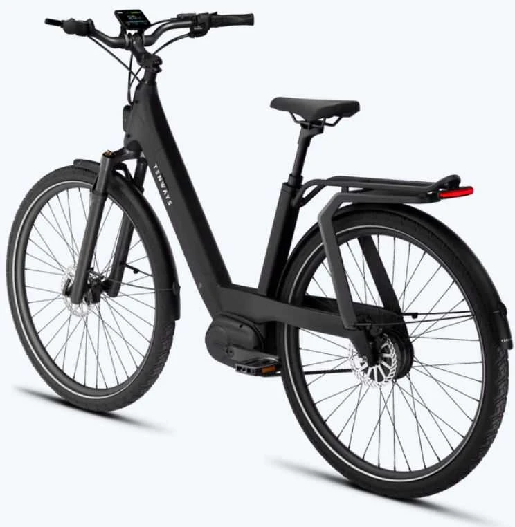 None Dviratis 28" elektrinis Tenways AGO T 250Wh unisex juodas 48cm one size