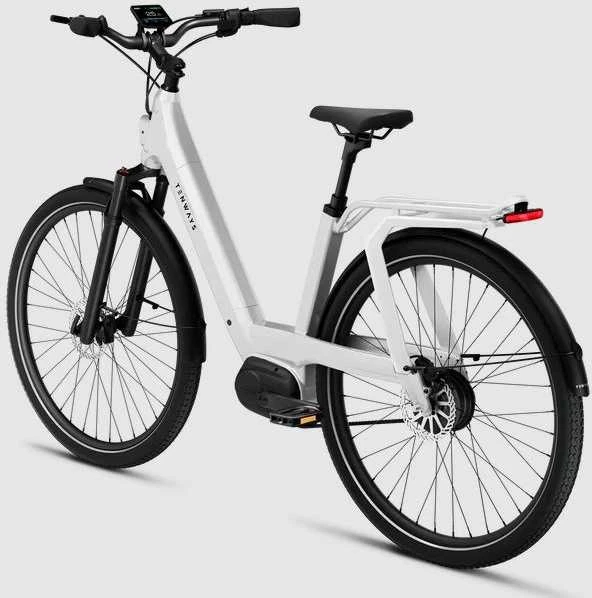 None Dviratis 28" elektrinis Tenways AGO T 250Wh unisex baltas 48cm one size