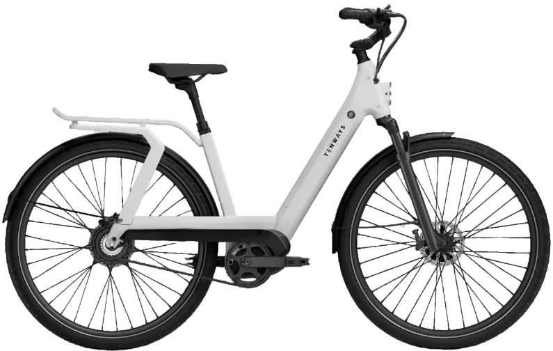 None Dviratis 28" elektrinis Tenways AGO T 250Wh unisex baltas 48cm one size