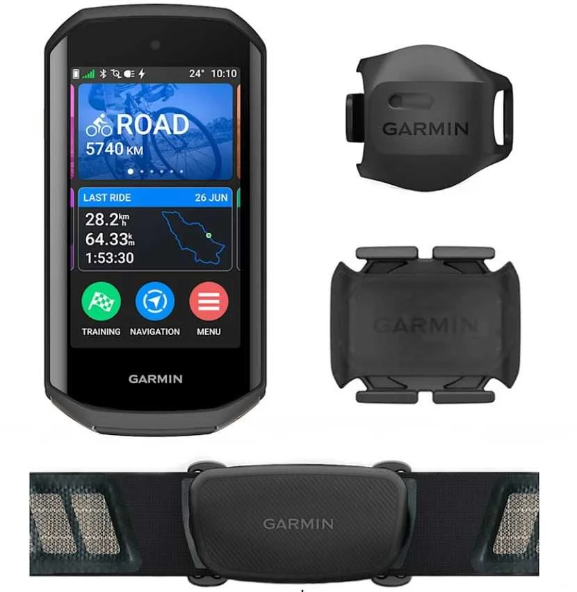 Garmin Edge® 1050 dviračių kompiuteris, komplektas