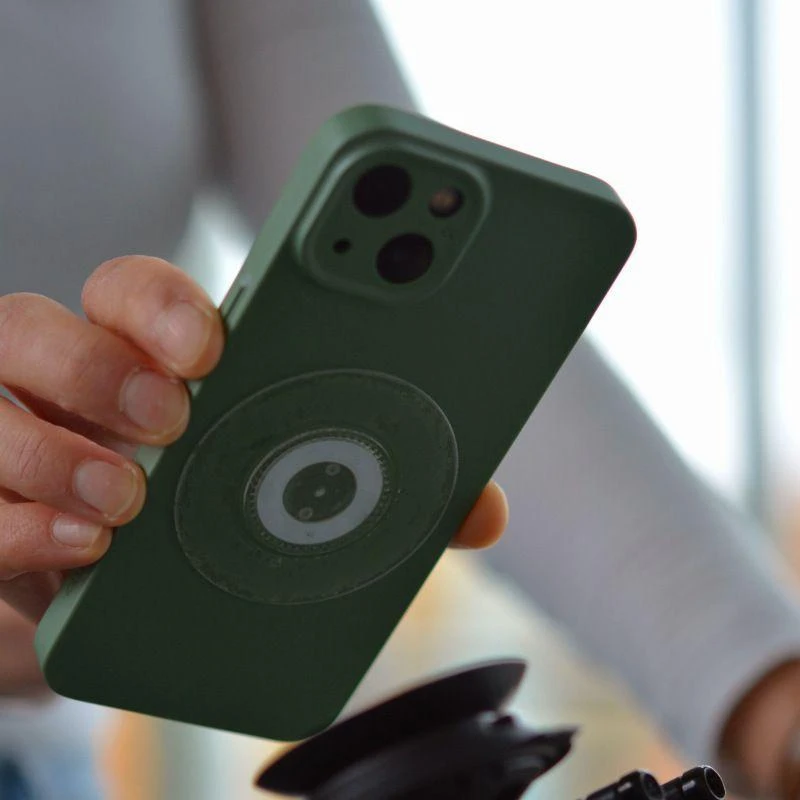 Adapteris telefonui universalus priklijuojams Fidlock VACUUM uni phone patch pusiau skaidrus