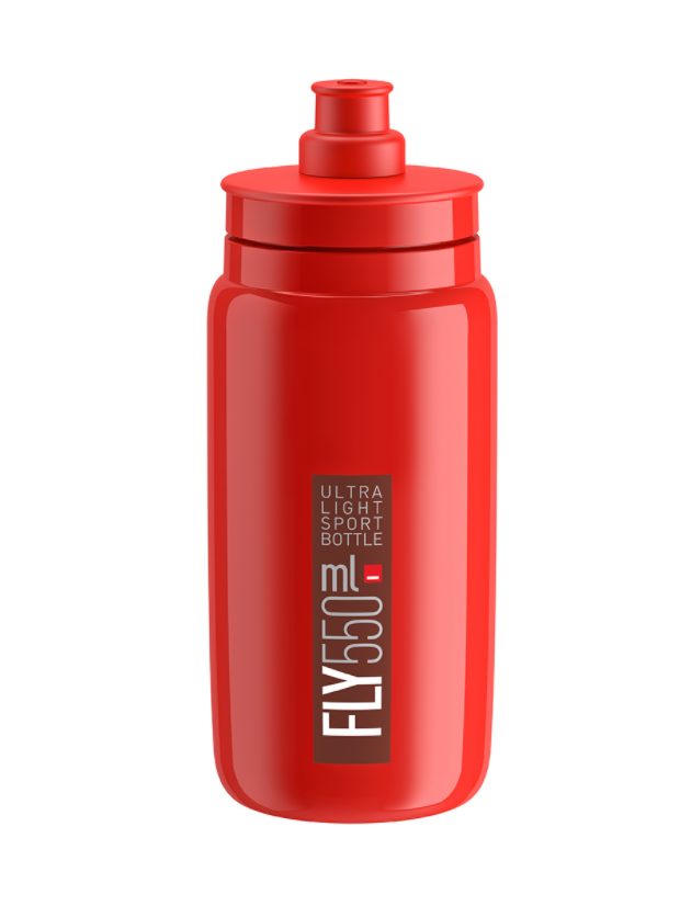 Gertuvė Elite FLY Raudona Bordo logo 550ml raudona